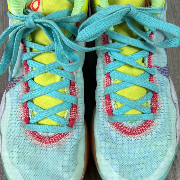 NIKE KEVIN DURANT SIGNATURE ZOOM KD12 NRG EP "PEACH JAM" BASKETBALL SNEAKERS - Picture 2 of 8